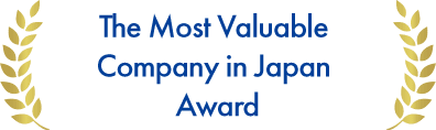 The Most Valuable Company in Japan Award